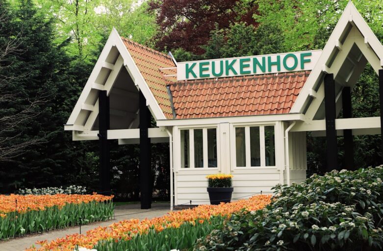 a house with a sign in front of it